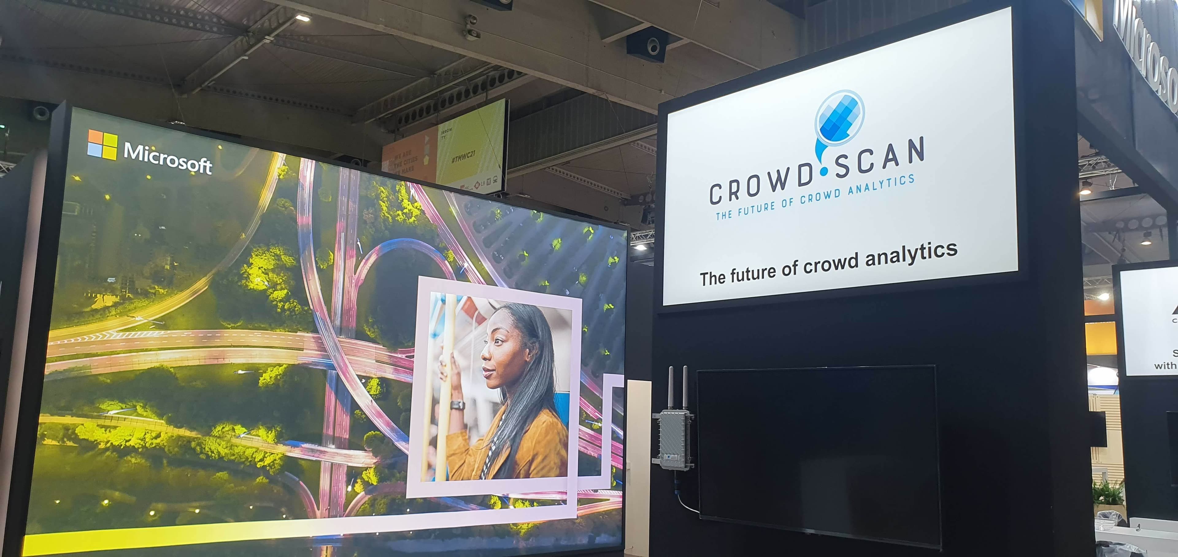 CS on booth Microsoft SCWE nov 2021