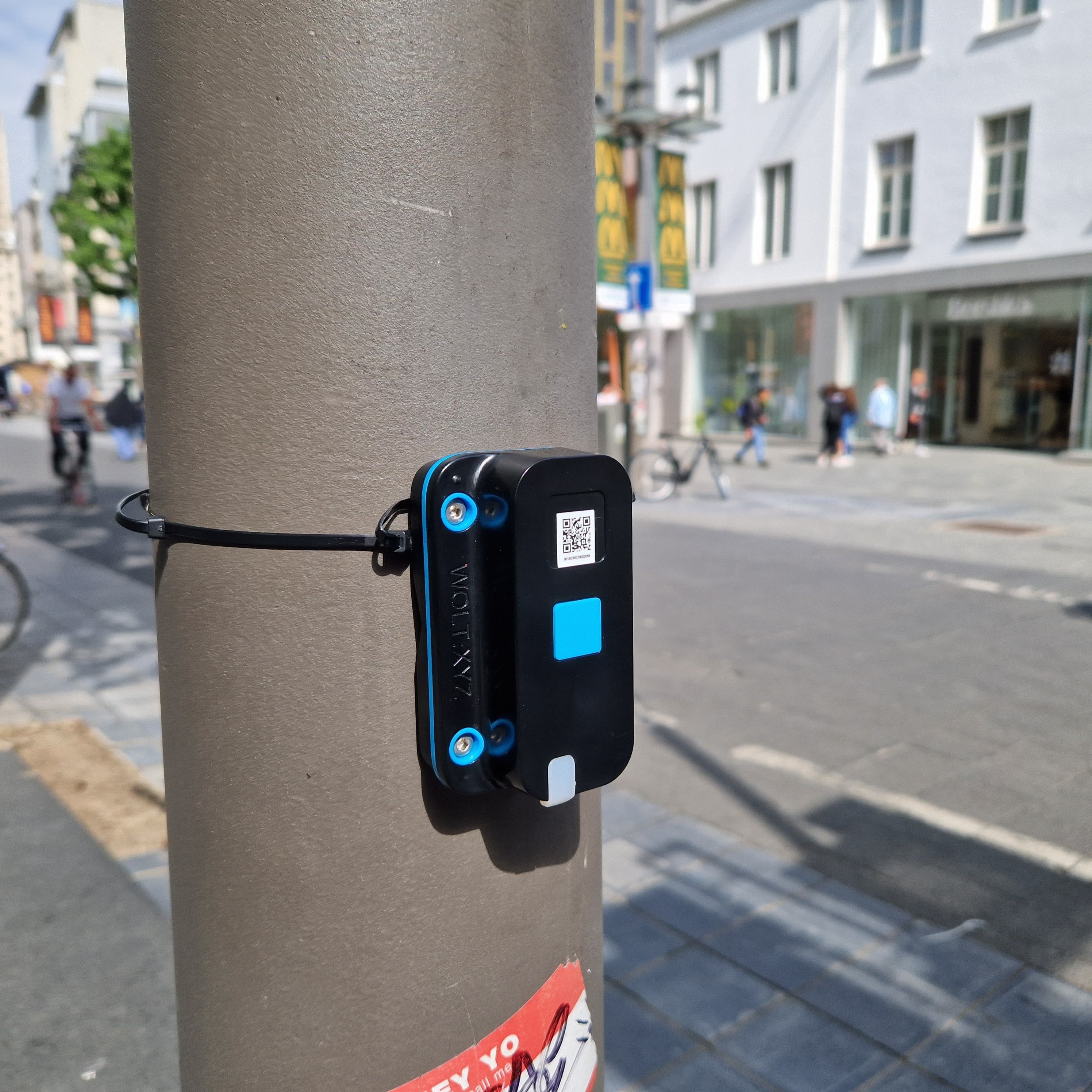 Sensor op de Meir