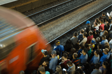 BLOG: Managing crowds in public transport systems is never easy. This technology helps