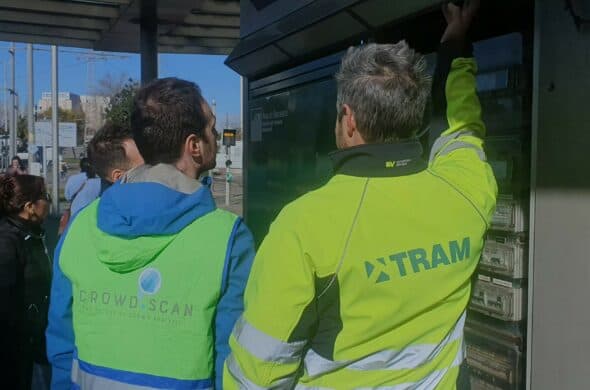 NEWS: TRAM Barcelona chooses CrowdScan for measuring occupancy at their passenger platforms