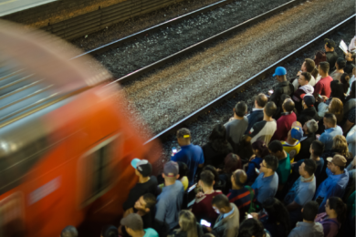 BLOG: Managing crowds in public transport systems is never easy. This technology helps