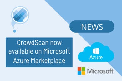 NEWS: CrowdScan now available on Microsoft Azure Marketplace